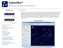 Tablet Screenshot of cybersky.com